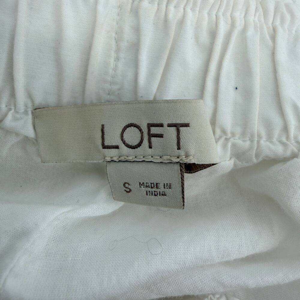 LOFT White Midi bubble skirt - Picture 7 of 8